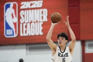 杨瀚森：训练营第一周充满乐趣做好自己该做的事 队友非常友好